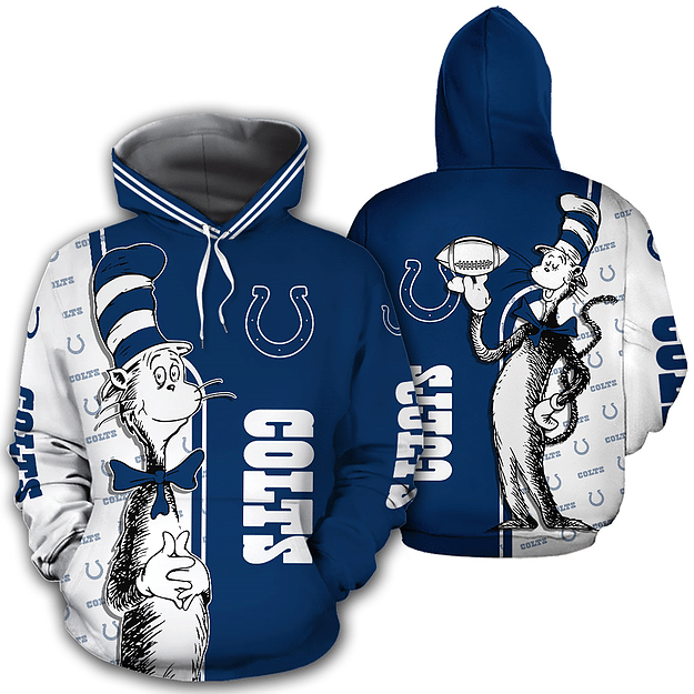 Indianapolis Colts 92 Unisex 3D Hoodie Gift For Fans