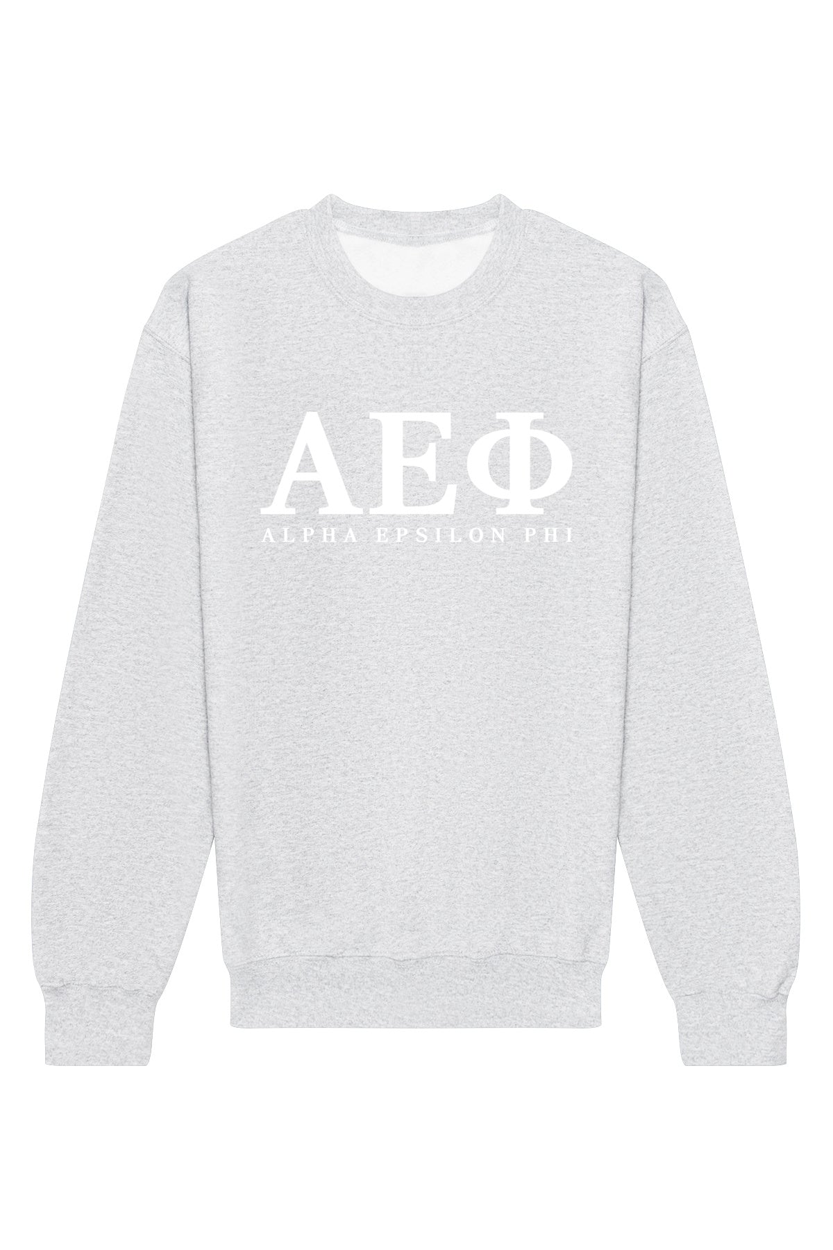 Alpha Epsilon Phi Letters Crewneck Sweatshirt