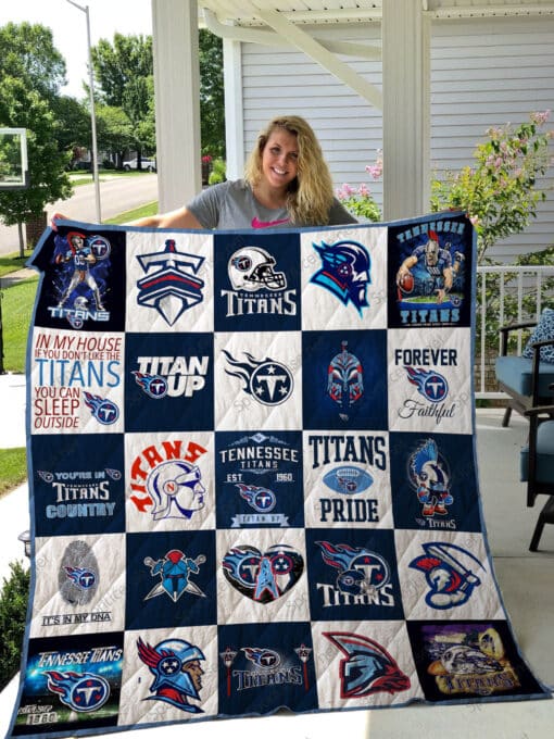 Tennessee Titans Blanket Quilt V3 B93