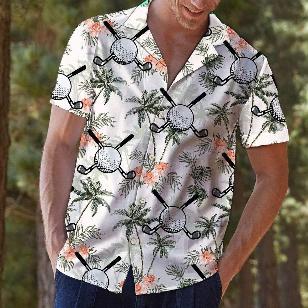 Buy Golf Hawaiian Aloha Shirts For Men - Pinotee Store