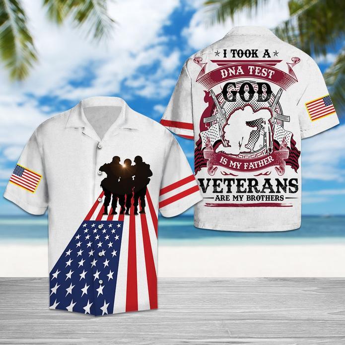 Veterans Of America Hawaiian Shirt | Unisex | Adult | Hw5893