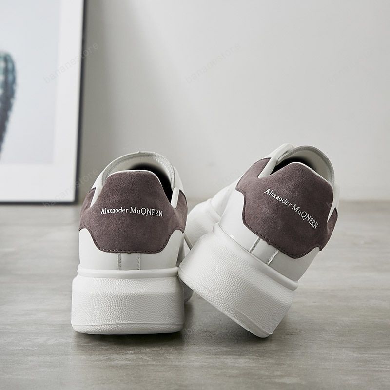 High-Quality Men’S And Women’S White Shoes, Casual Sports Shoes, Brand Leather Sneakers, Low-Top Fashion, Thick-Soled Alexander