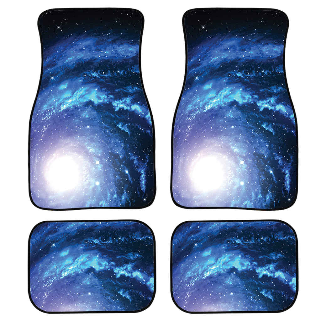 Deep Space Milky Way Print Front And Back Car Floor Mats, Front Car Mat