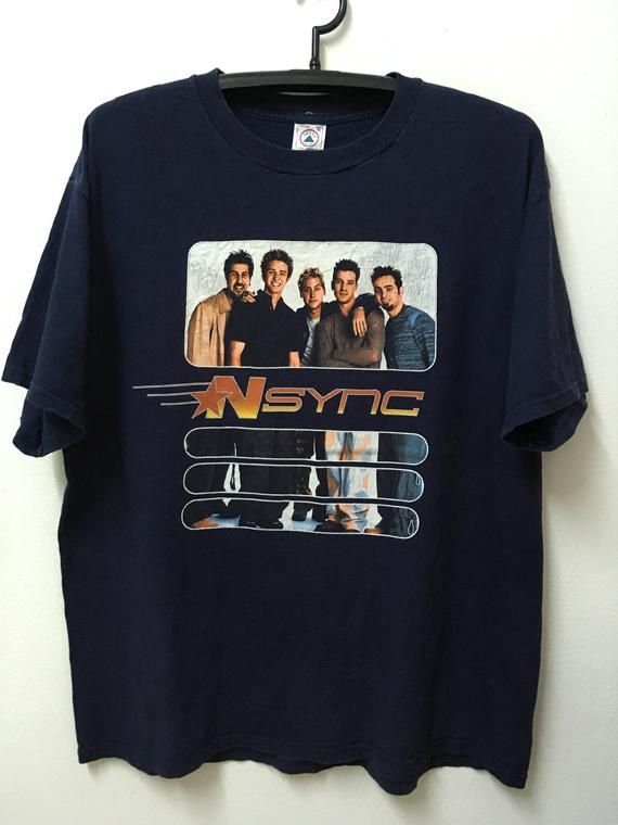 Vintage Nsync 2000 Boy Band Rap Shirt 24 Shirt