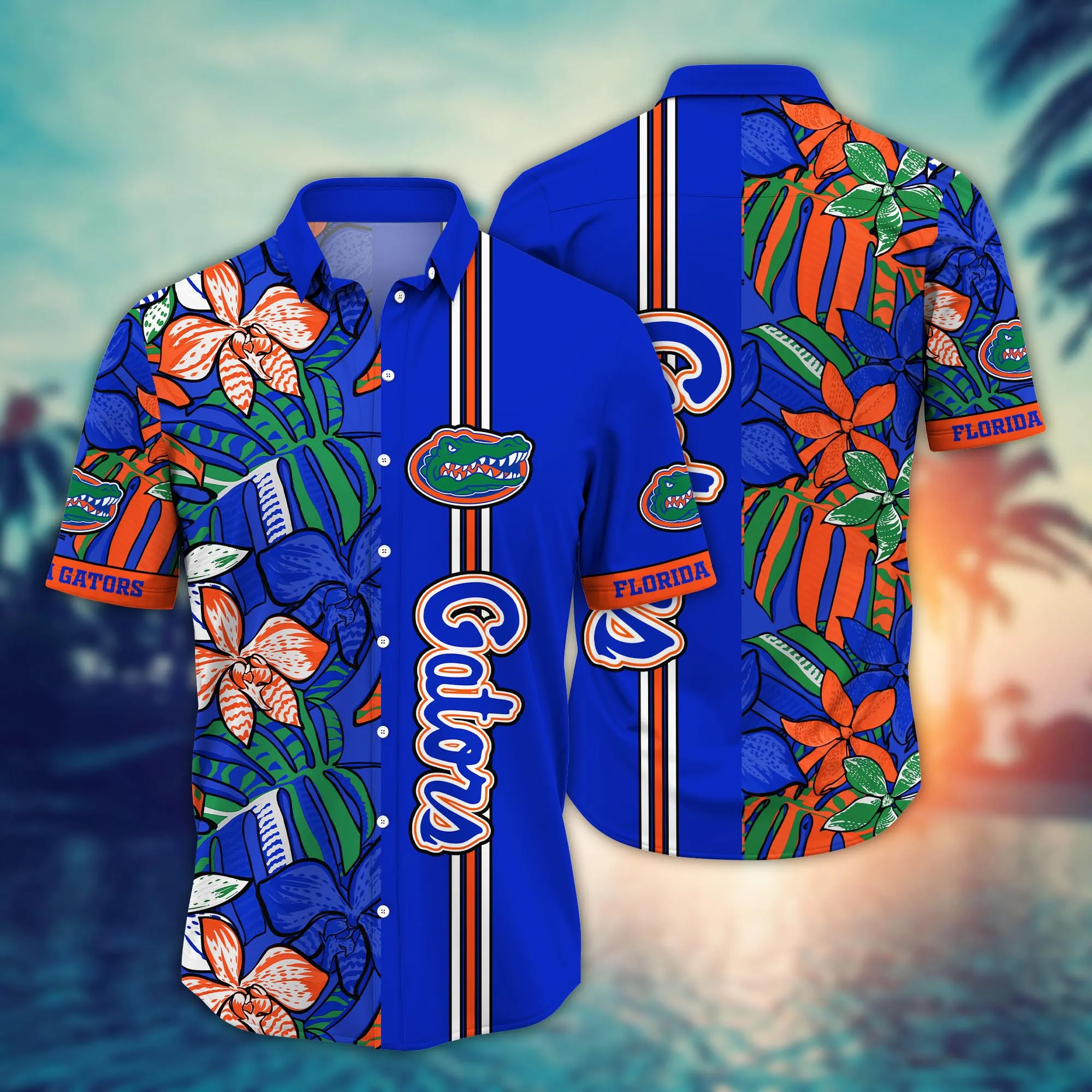 Florida Gators NCCA Hawaiian Shirt Music Festivals Aloha Shirt