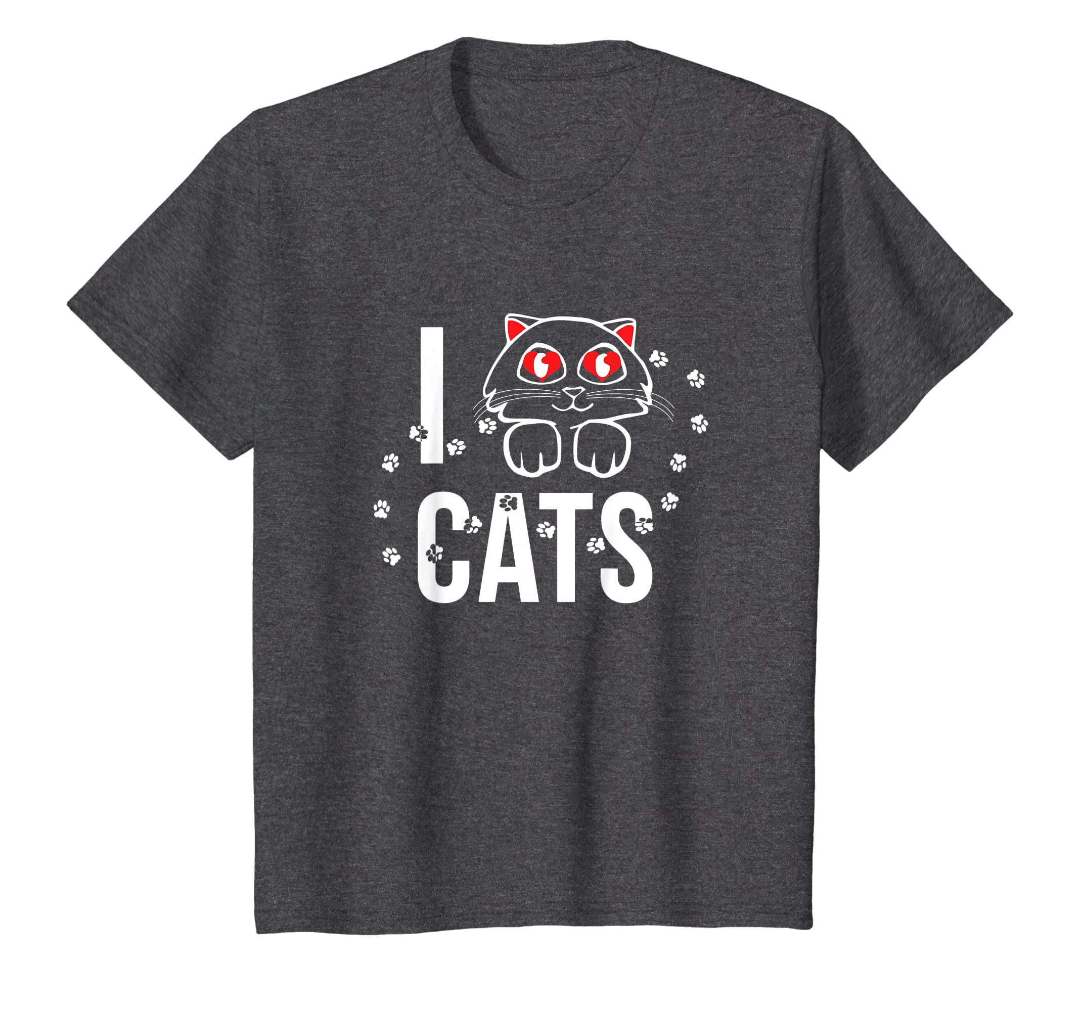 Cute Cat Shirt For Kitten Loving Women, Girls & Teens. Meow