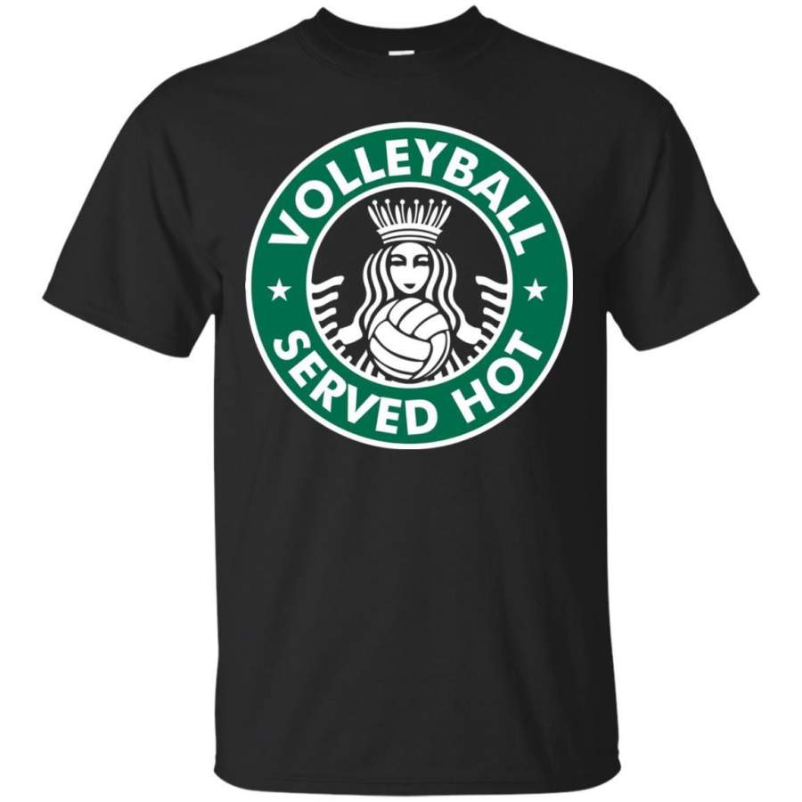 Volleyball Served Hot Great Volleyball Player Shirt Peckshirt
