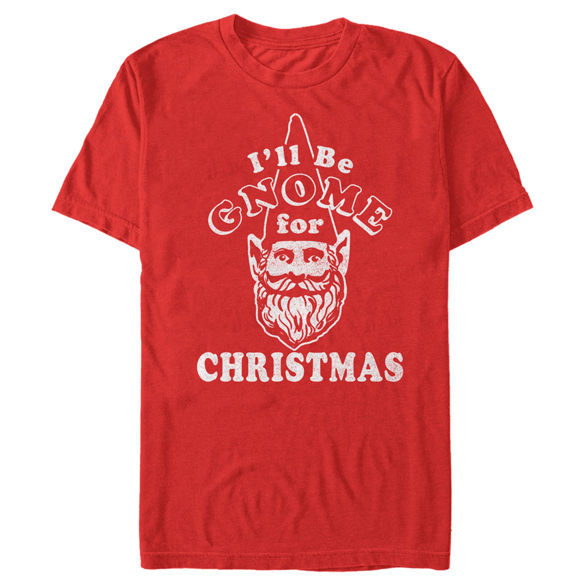 Lost Gods Men’S Gnome For Christmas  T-Shirt