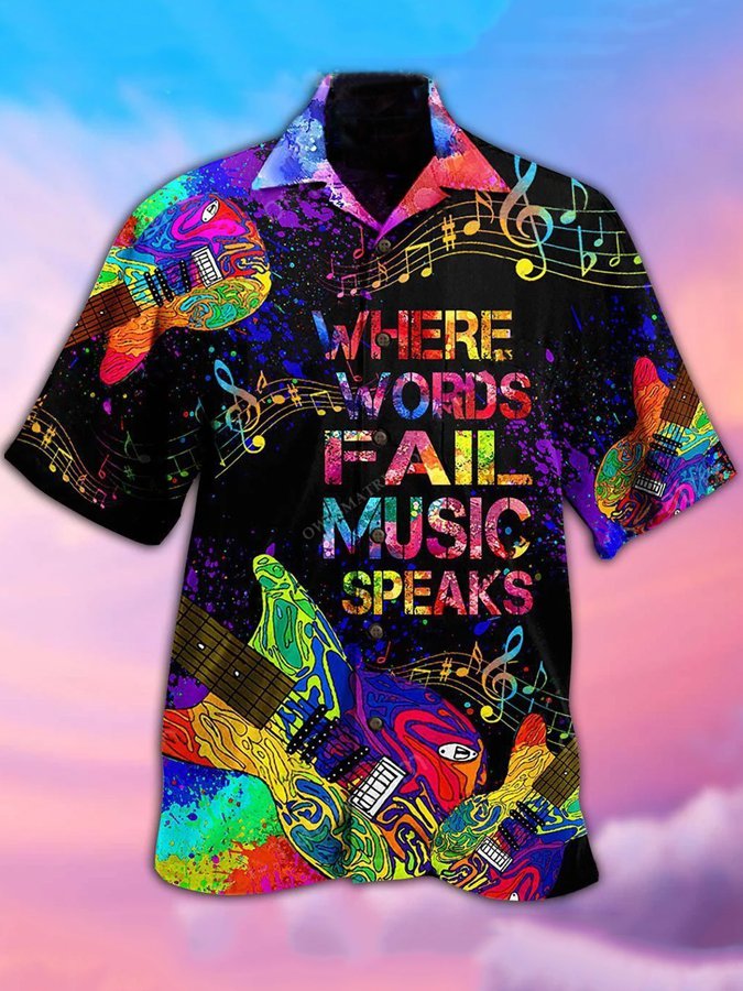 Music Electric Guitar Amazing Limited Hawaii Shirt Ha97065