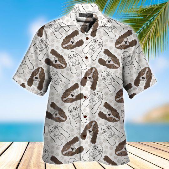 Dachshund Hawaii Shirt Ha24782