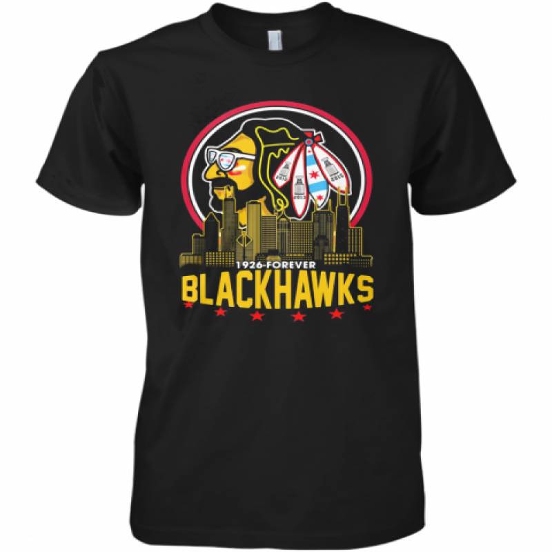 Chicago Blackhawks 1926 Forever Premium Men's T-Shirt