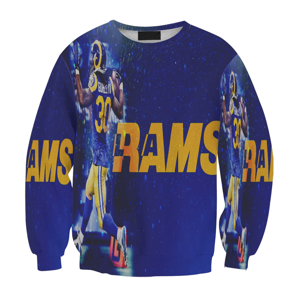 Los Angeles Rams Todd Gurley1 Gift For Fan 3D Full Printing Sweatshirt.