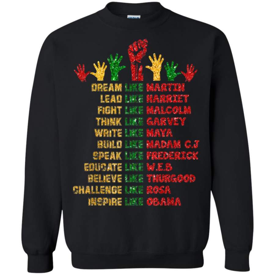 BLACK POWER – Black history month PRIDE Sweatshirt – Moano Store