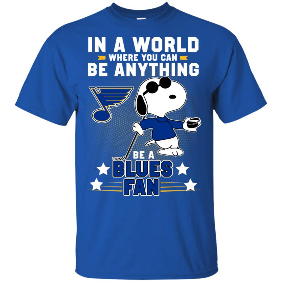 Love To Be A St. Louis Blues Fan T Shirt