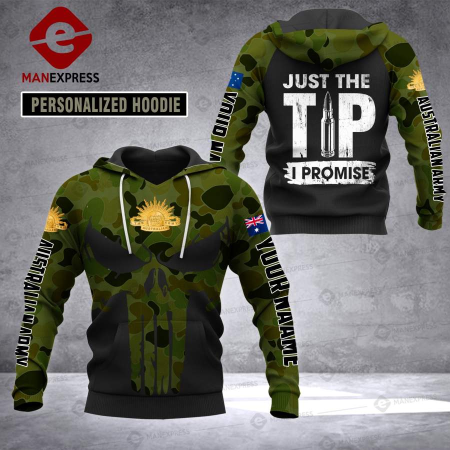 Australian Army Customize 3D HOODIE MPP