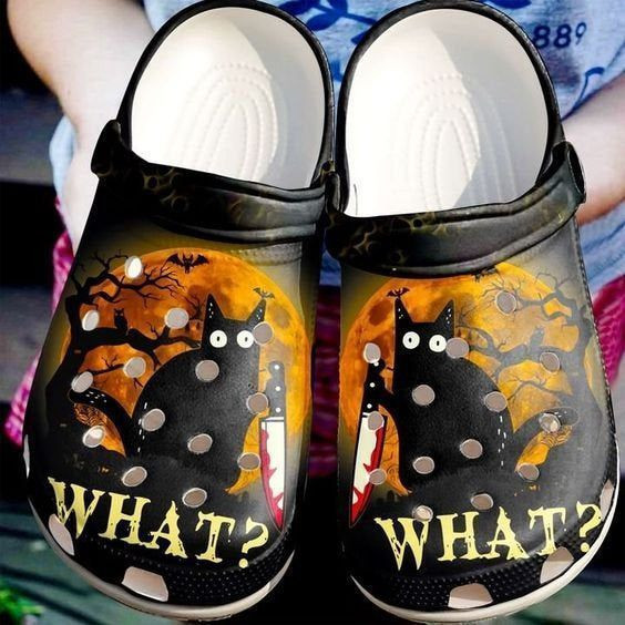 What Black Cat Rubber clog Shoes Comfy Footwear 2