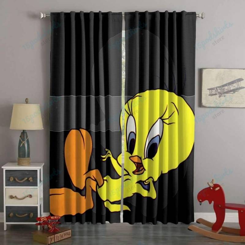 3D Printed Tweetybird Custom Living Room Curtains