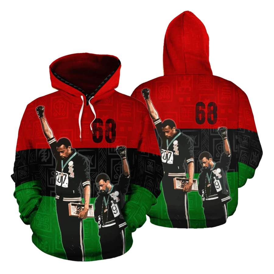 African Hoodie – African 68 Olympics Hoodie