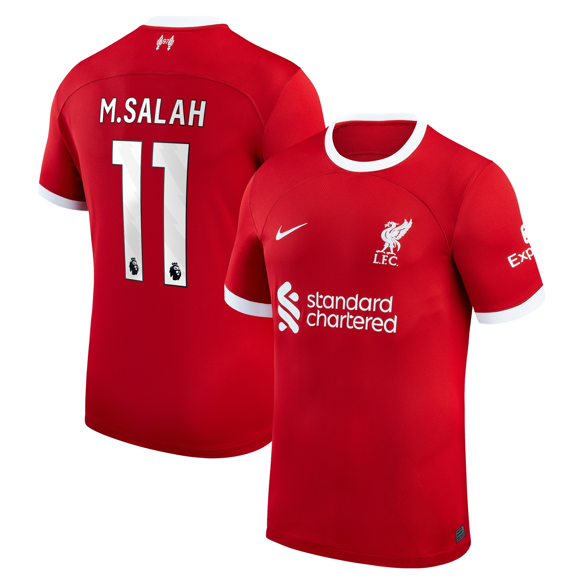 Mohamed Salah Liverpool Youth 2023/24 Home Replica Player Jersey – Red