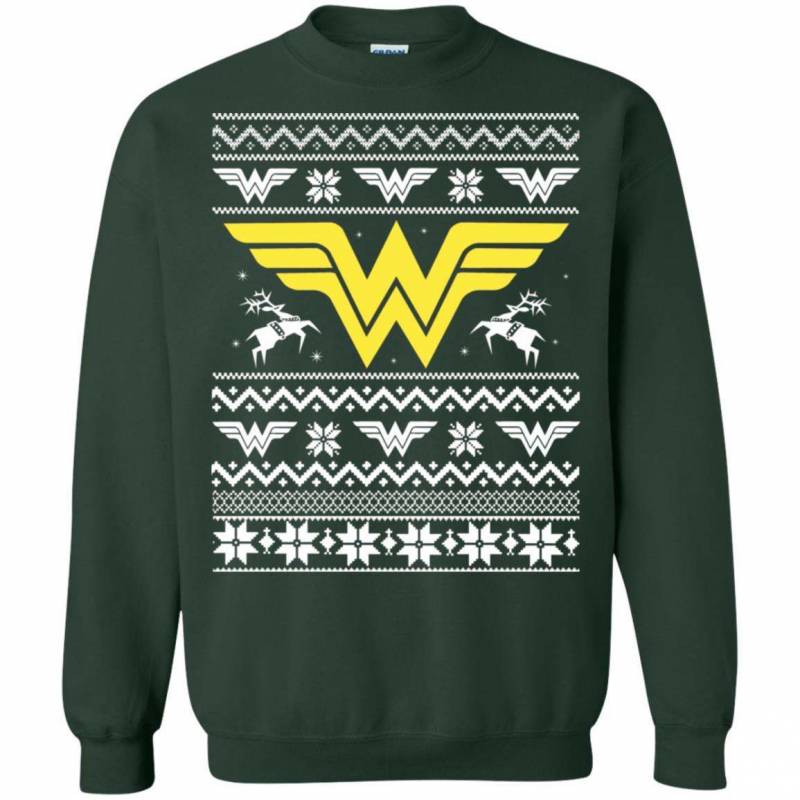 Wonder Woman Christmas Jumper ugly sweater