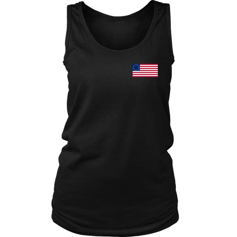Betsy Ross American Flag Pocket shirt – LorenTshirt