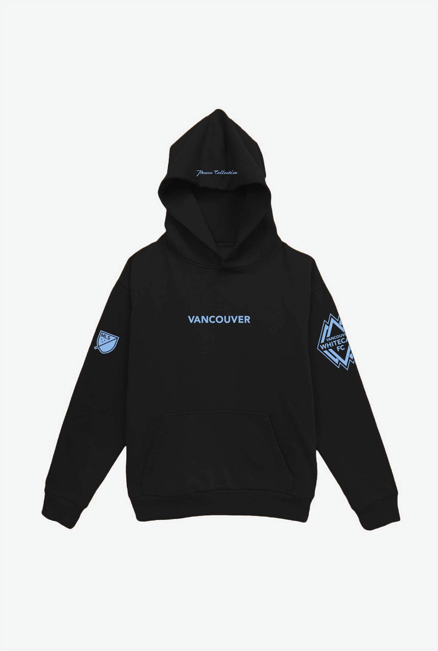 Vancouver Whitecaps Heavyweight Hoodie – Black