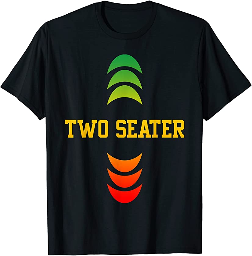 Two Seater Juneteenth Flag June 19 Black African Boys Joke T-Shirt