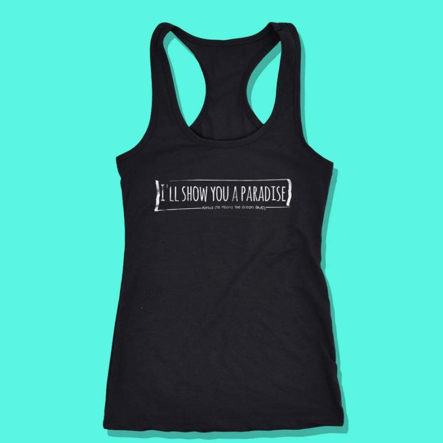 Te Moana   I’Ll Show You A Paradise   White Women’S Tank Top