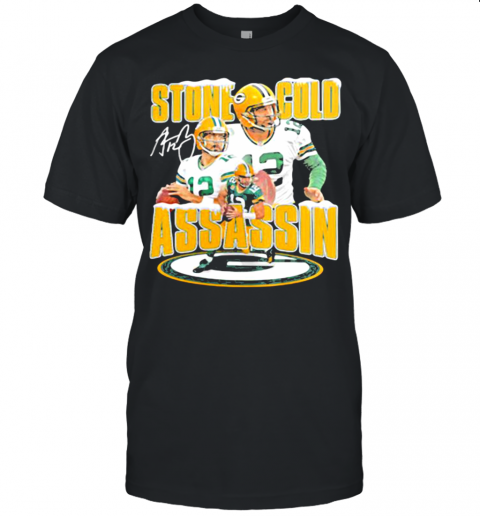 Stone Gold Assassin Signature Green Bay Packers Unisex Jersey Tee