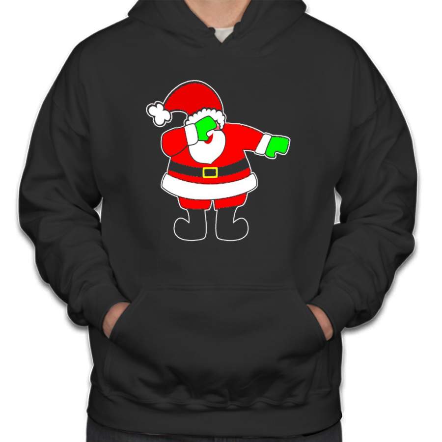 Santa Dabbing T-shirt-Perfect Christmas Santa Claus Dab Hoodie
