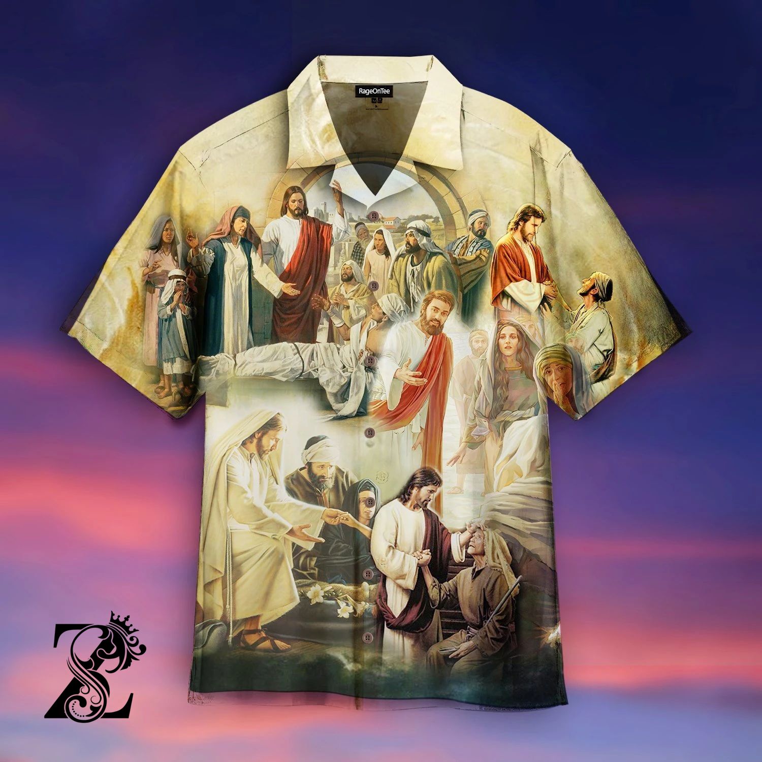 Zides-Sport Jesus Saved My Life Hawaiian Shirt