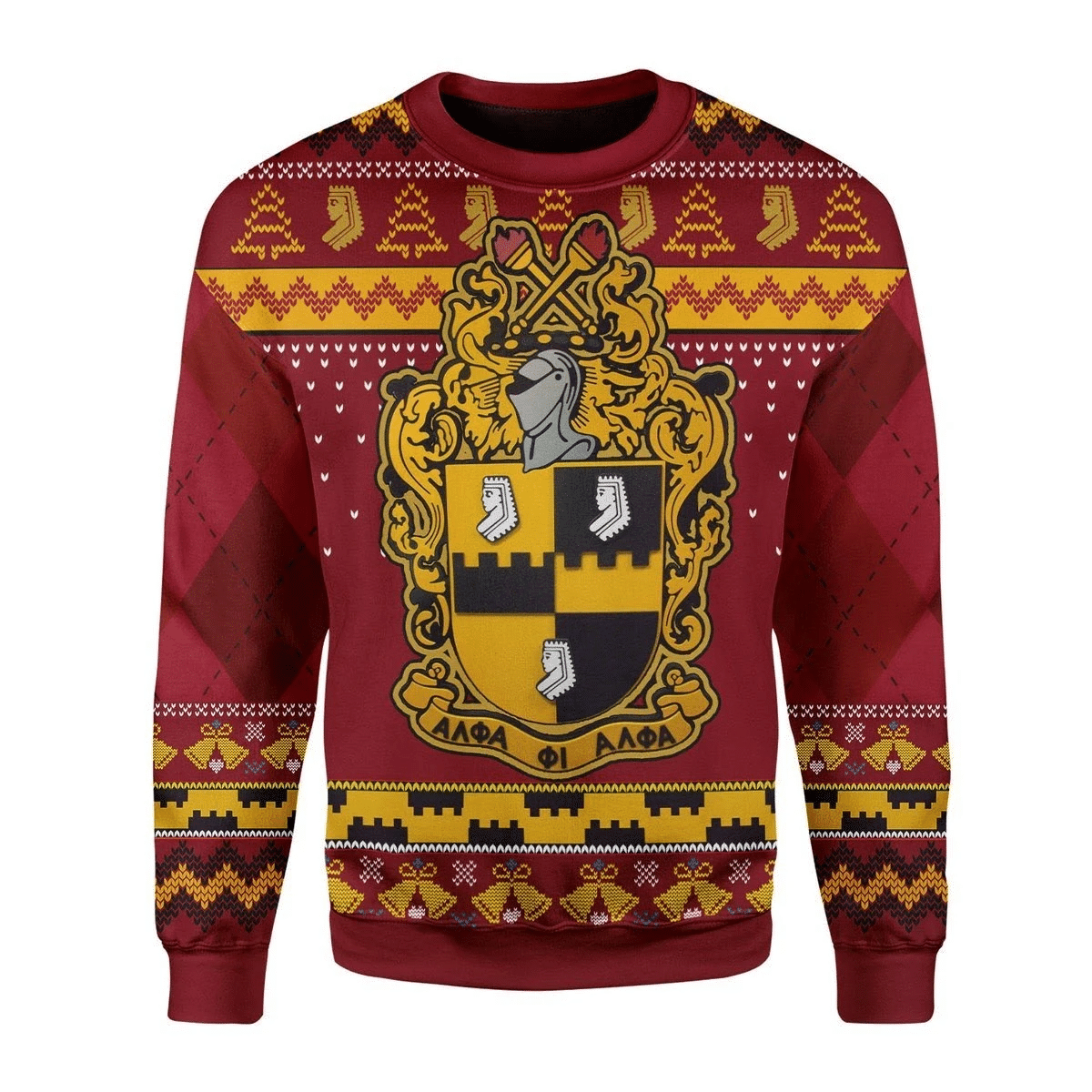 Alpha Phi Alpha Ugly Christmas Sweater | For Men & Women | Adult | Us3697