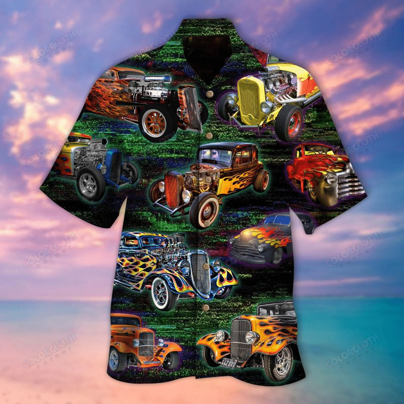 Classic Car Hawaiian Shirt Ha107282