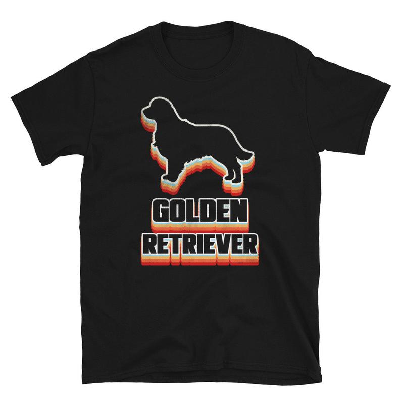 Dreameris Proud Golden Retrievers Owner Retro Shirt Golden Retrievers Puppy Lover Golden Retrievers Birthday Gift