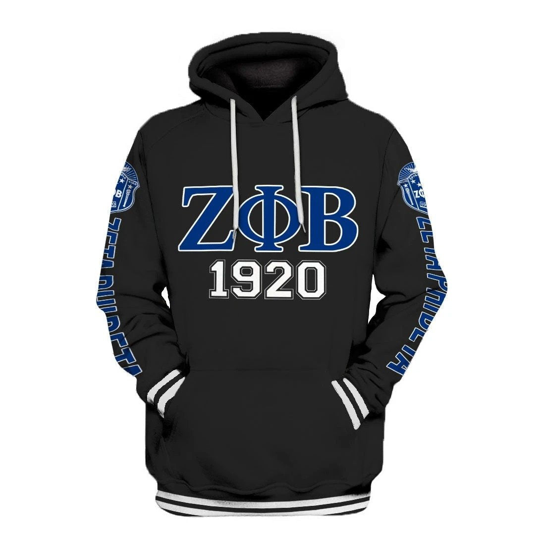 Sorority Hoodie – Lux Zeta Phi Beta For Life Hoodie