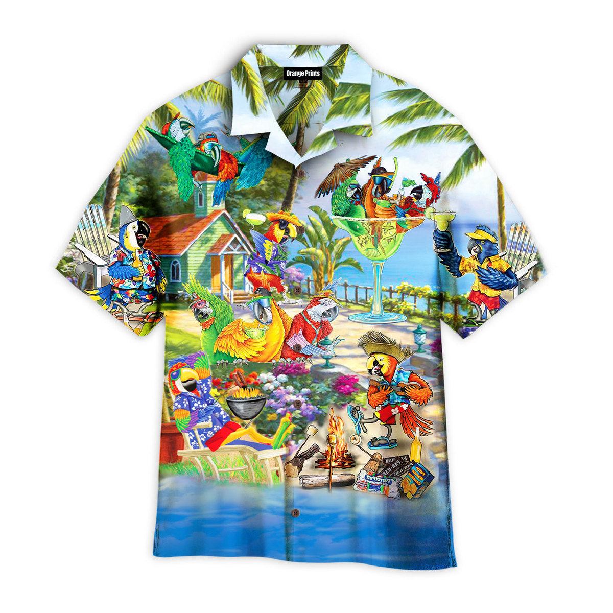 Vintage Aloha Hawaii Shirts For Men Women Ha84932