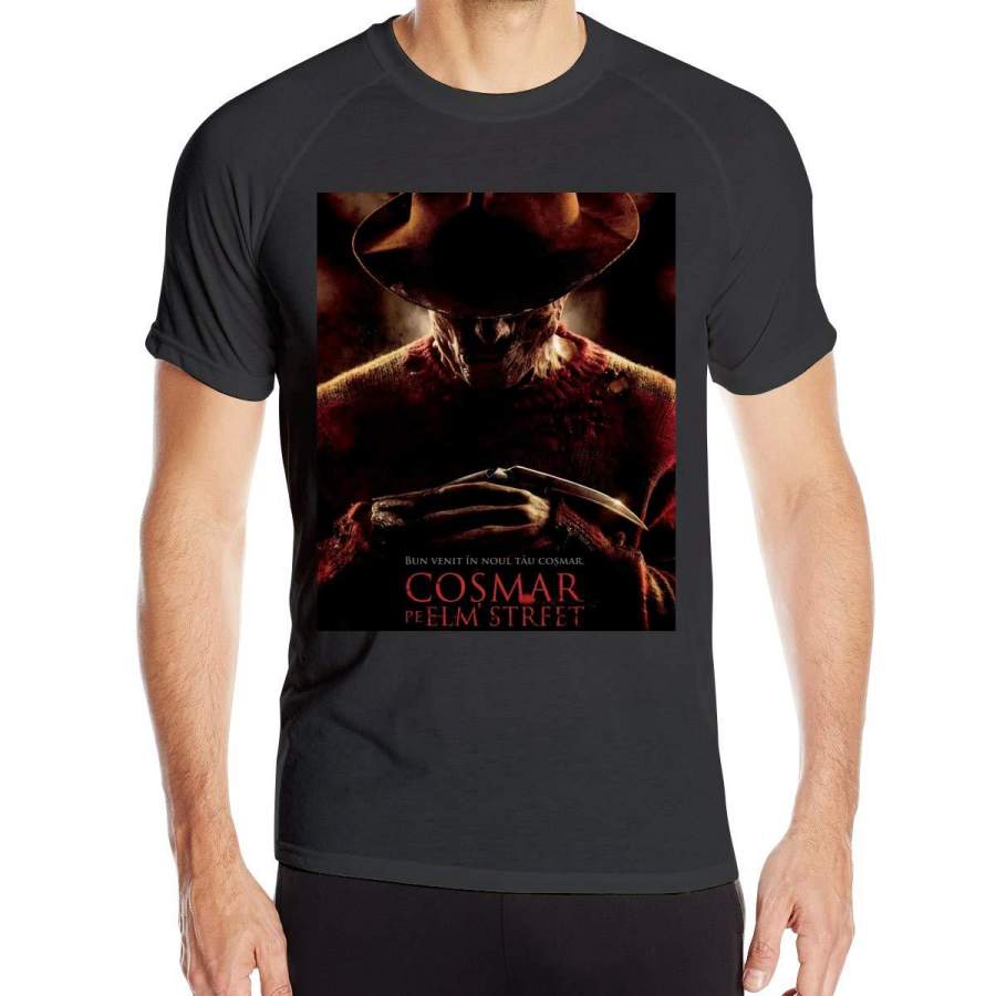 A Nightmare On Elm Street Man Sports Short Sleeve Tee Shirt