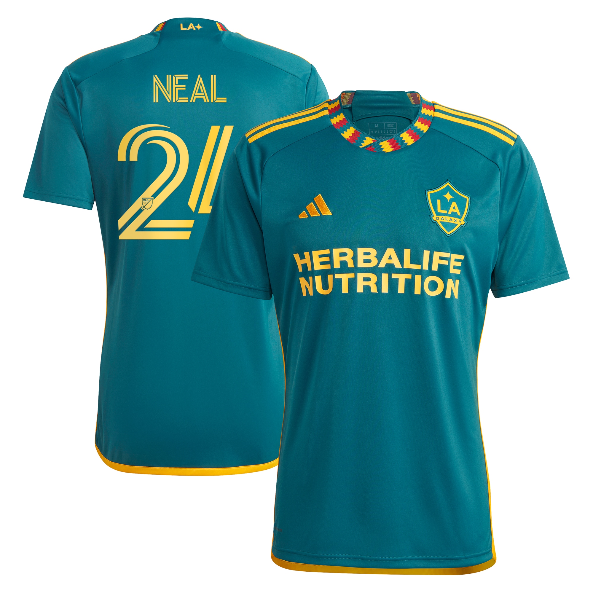 Jalen Neal LA Galaxy 2024 LA Kit Replica Player Jersey – Green