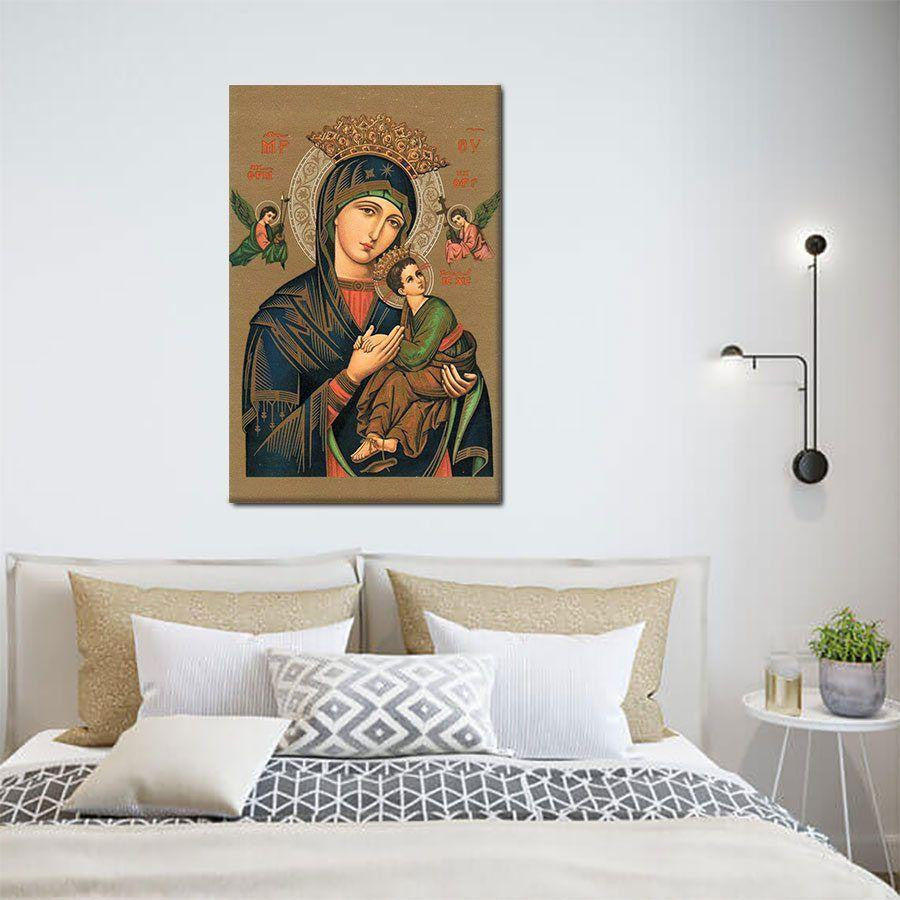 Our Lady Of Perpetual Help Poster Canvas Home Décor Birthday Thanksgiving Christmas Gifts For Women Girl – Gigo Smart