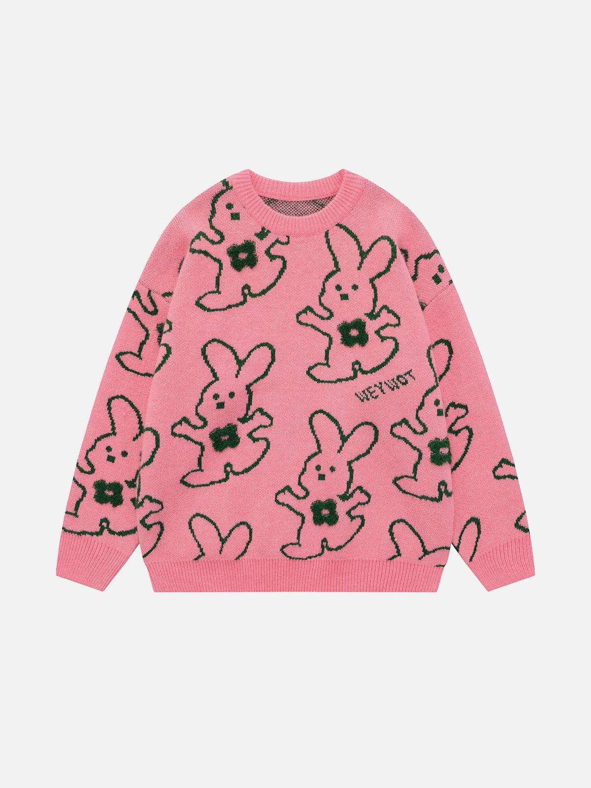 Talishko™ – Cartoon Rabbit Embroidery Sweater