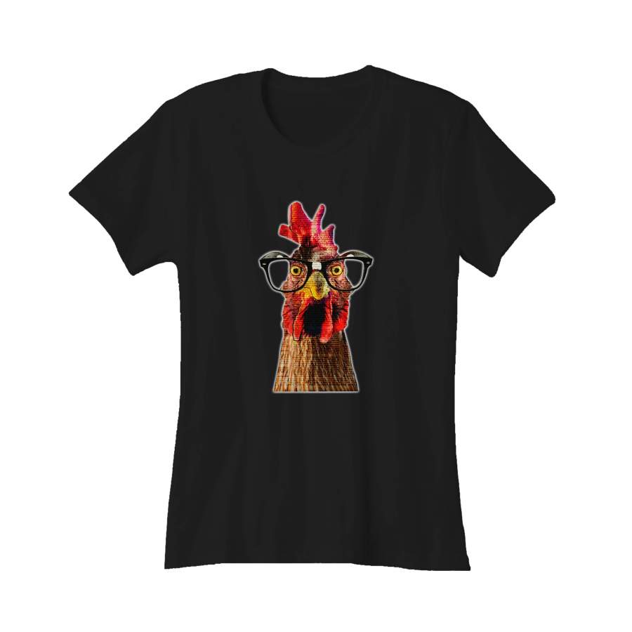 Vintage Chicken Dictionary Animal Steampunk Chicken Art Mother Hen Women’s T-Shirt