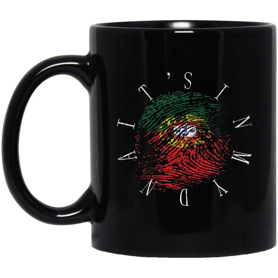 It’s In My Dna Portugal Vintage Portuguese Flag Coffee Mug