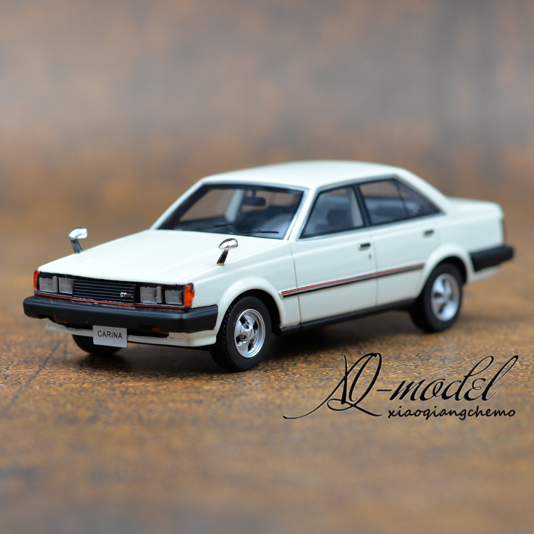 1/43 Resin Die Casting Simulation Car Model Wits Karina TOYOTA Carina 1600GT High-end Collection Display Gifts alx