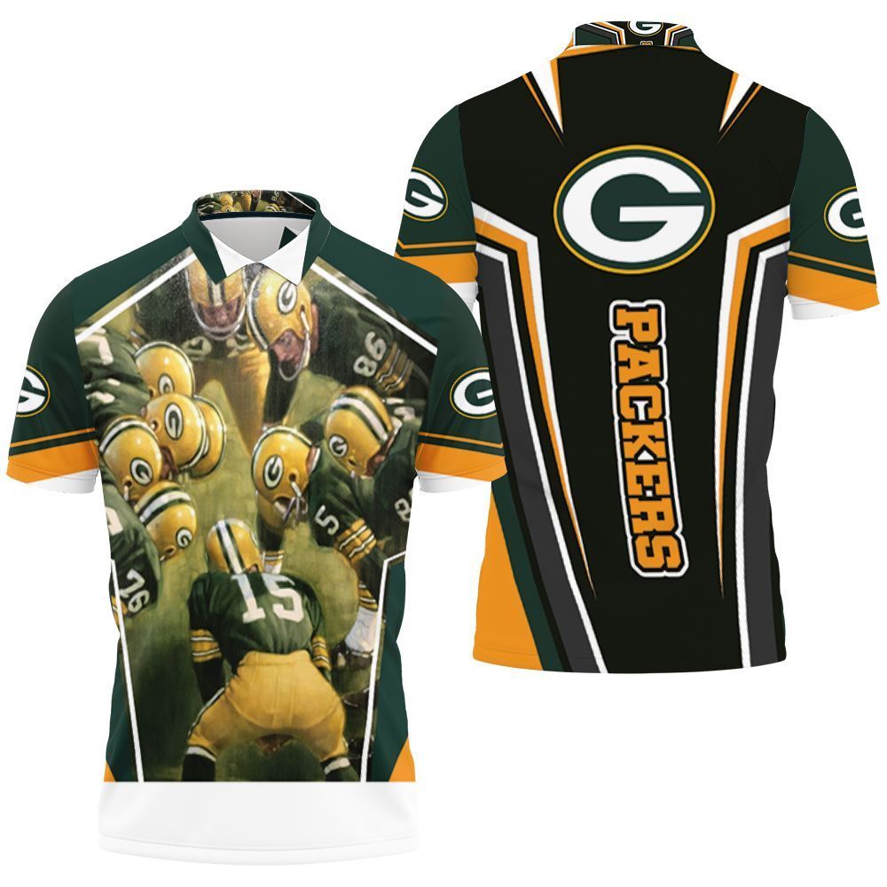 Green Bay Packers Teams Discussing Nfc North Division Champions Super Bowl 2021 3D Polo Shirt, Jersey