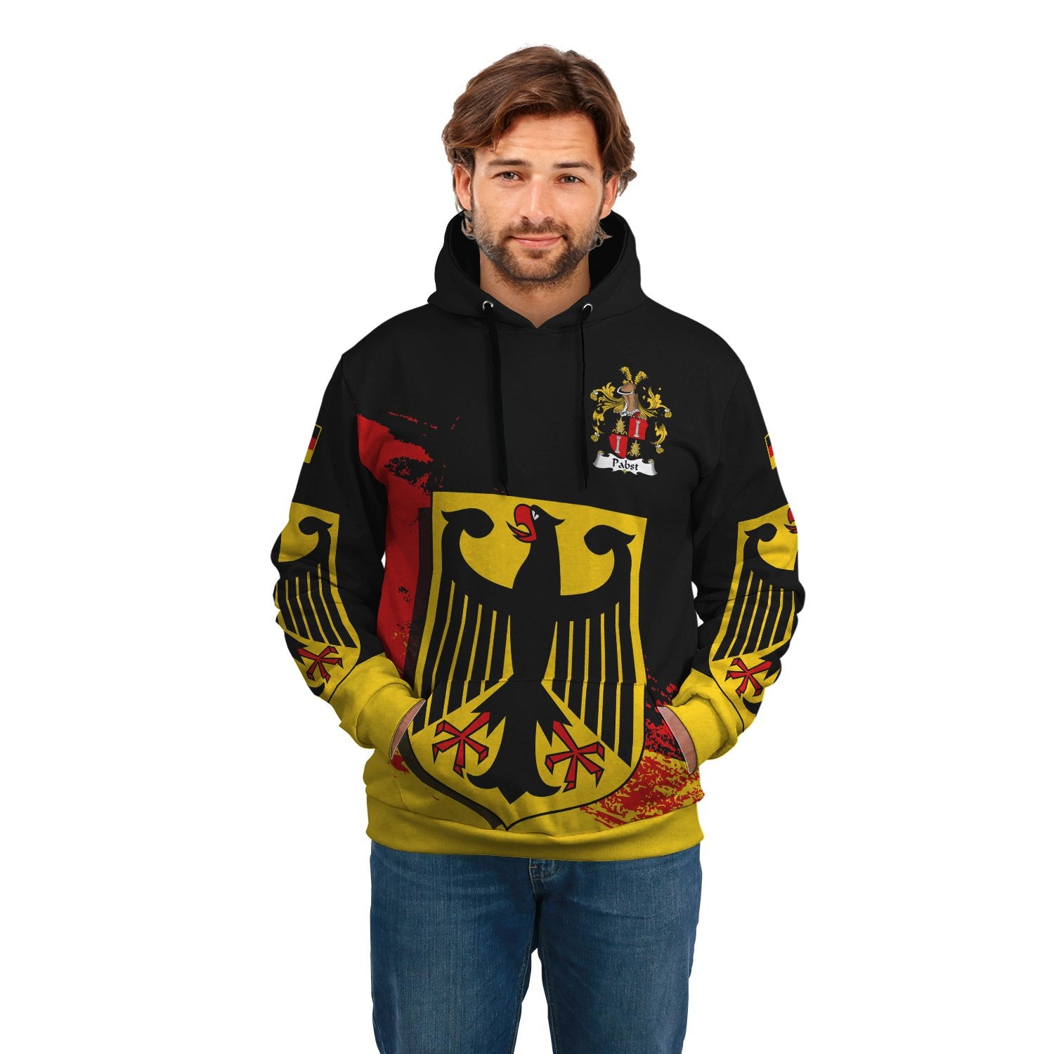 Pabst Germany Hoodie – German Family Crest (Special Version) A7
