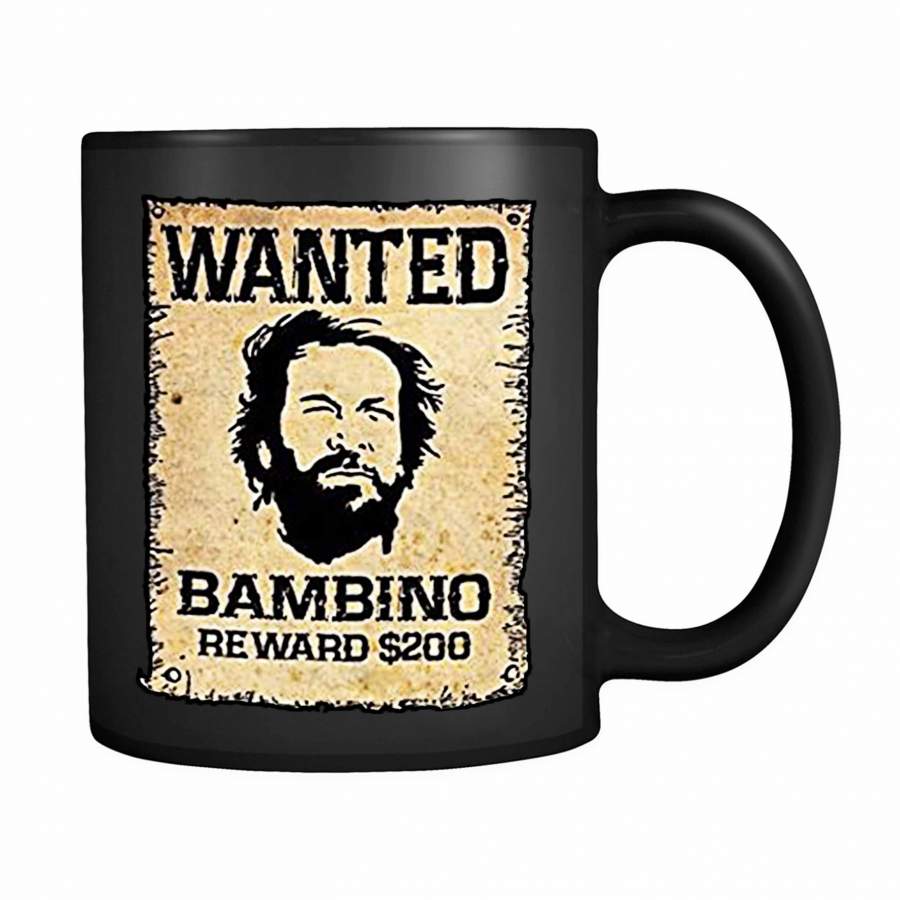 Bud Spencer Wanted 11oz Mug