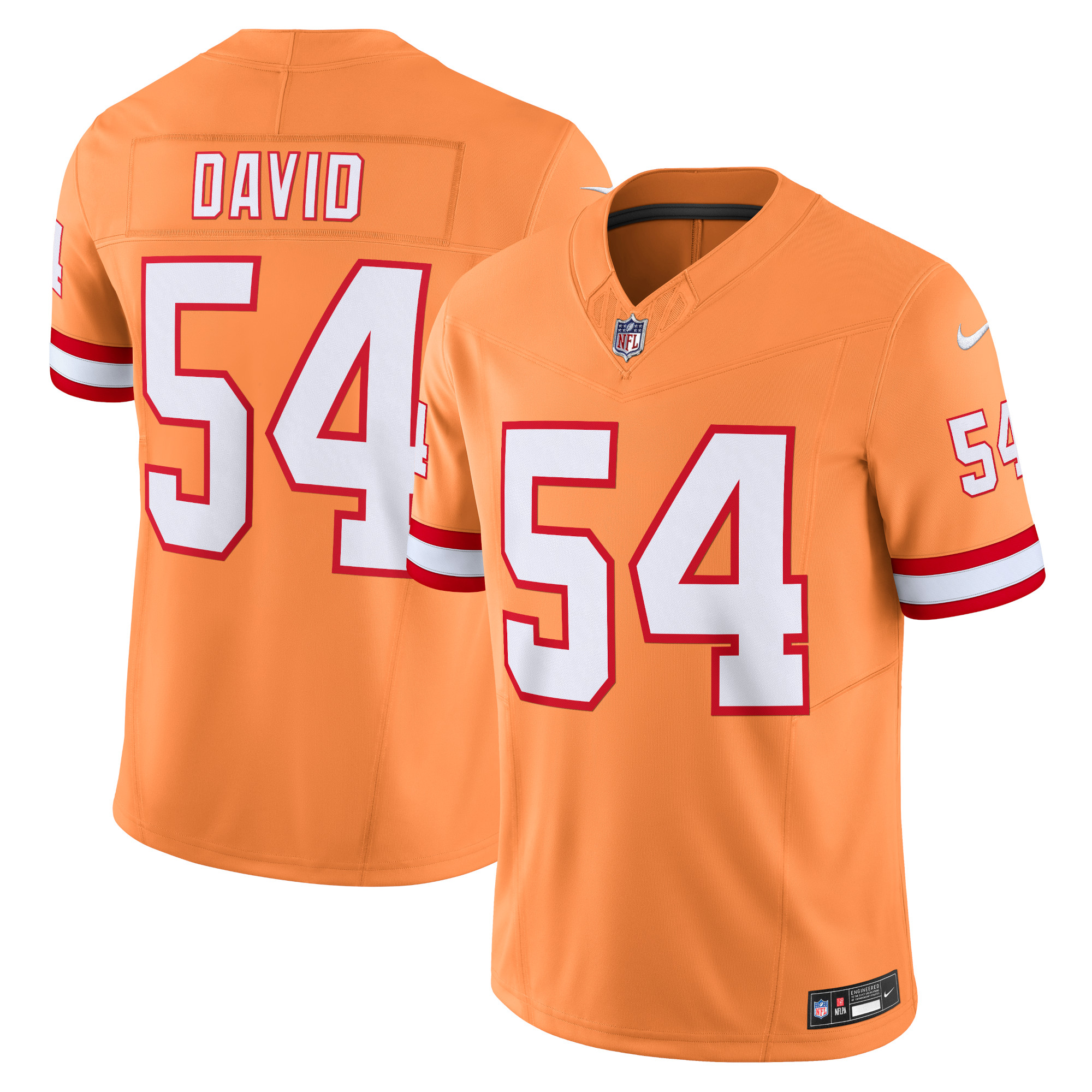 Lavonte David Tampa Bay Buccaneers Vapor F.U.S.E. Limited Jersey – Orange