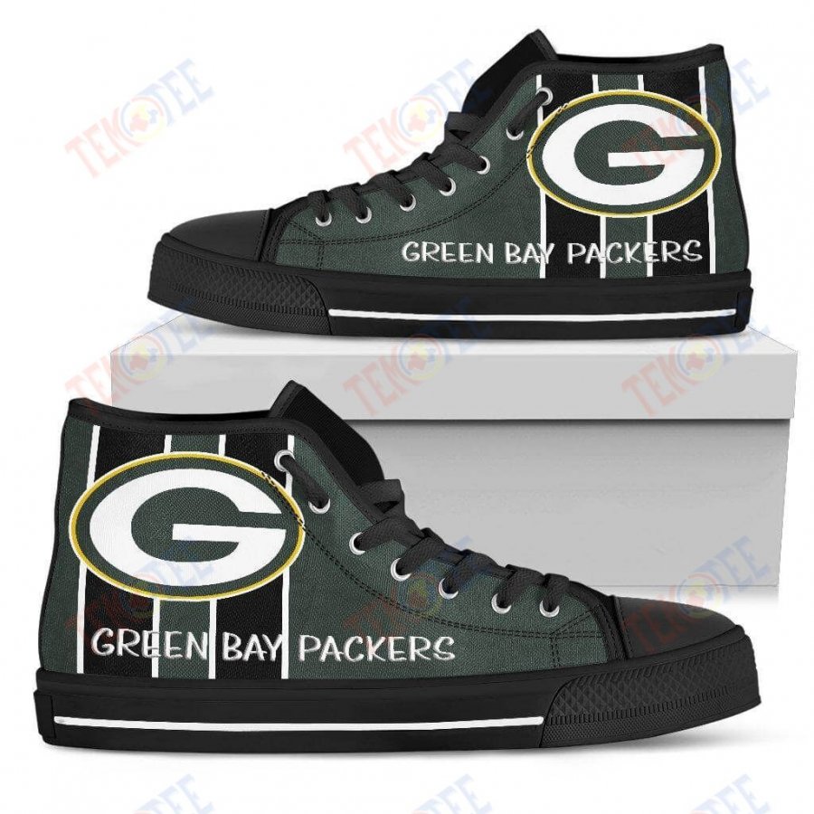 Mens Womens Green Bay Packers High Top Shoes Steaky Trending Fashion Sporty Shoes For Men Custom Shoes TMT696