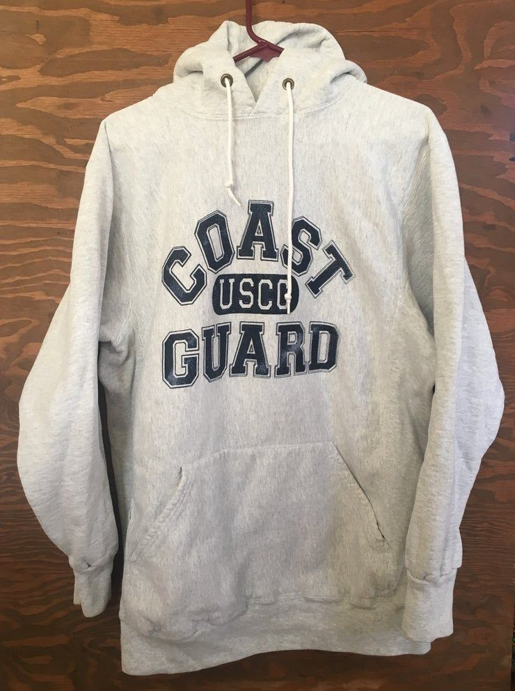 Vintage Des Ann Es 80 United State Garde C Ti Re Uscg 1980 S Gris Sweat 80 S Sweat Militaire 80 S Pullover Pull Shirt