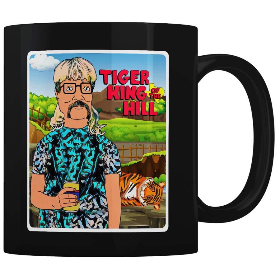 Tiger King of the Hill V2 (PARODY) – Coffee Mug